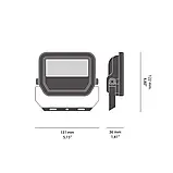 Прожектор світлодіодний Ledvance 4058075420885, 10Вт, 1200Lm, IP65, 4000K, чорний, фото 3