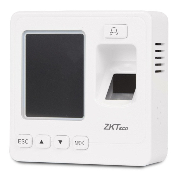 Біометричний термінал ZKTeco SF100 зі зчитувачем RFID карт, кольоровим TFT дисплеєм і сканером відбитків пальців