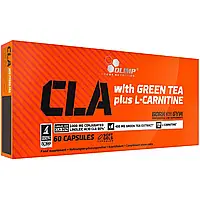 Для схуднення Olimp CLA with Green Tea plus L-Carnitine, 60 капсул - Sport Edition