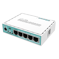 5-портовий маршрутизатор MikroTik hEX (RB750Gr3)