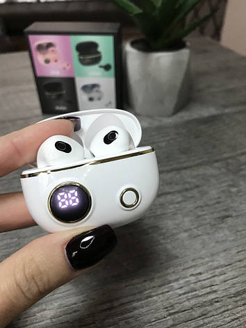 Безпровідні навушники Apro 8 Bluetooth, з індикатором заряду, Air Pods 3, фото 1