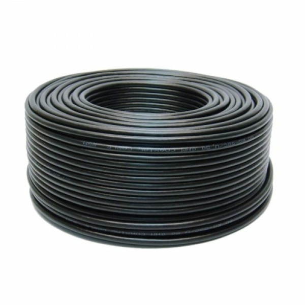 Коаксіальний кабель Atis RG590-CU PE+2x0.5 100 м