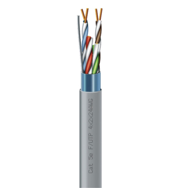 Звита пара Cat. 5e F/UTP 4х2х24 AWG (7091000) бухта 305 м ЗЗЦМ FTP мідь внутрішній