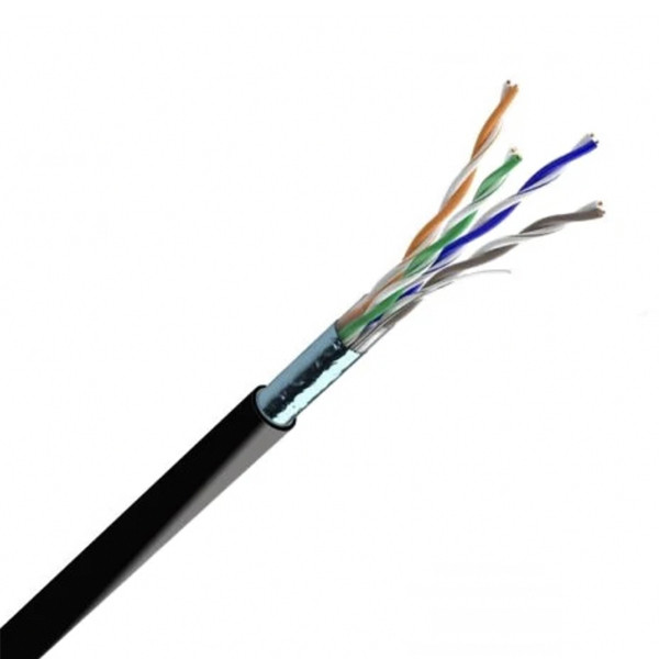 Звита пара Cat. 5e F/UTP PE 4х2х24 AWG (72567) 305 м ЗЗЦМ мідь вуличний