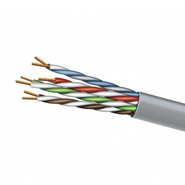 Звита пара Cat. 5e U/UTP PE 4х2х24 AWG (к) (70329) бухта 500 м ЗЗЦМ UTP мідь зовнішній