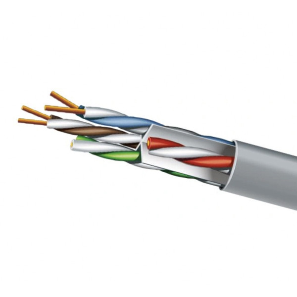 Вита пара Cat.6 U/UTP 4х2х23 AWG (72569) бухта 305 м ЗЗЦМ UTP мідь внутрішній