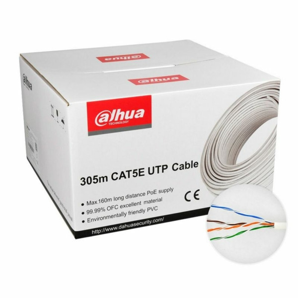 Вита пара Dahua PFM920I-5EUN 305 м внутрішній мідь