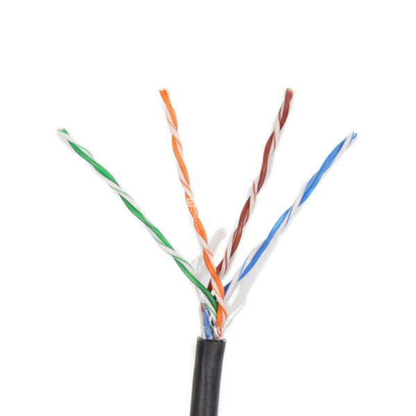 Вита пара ЗЗЦМ Cat. 5e U/UTP 4x2x24 AWG PE(К)(70910031) 500 м вулична мідь