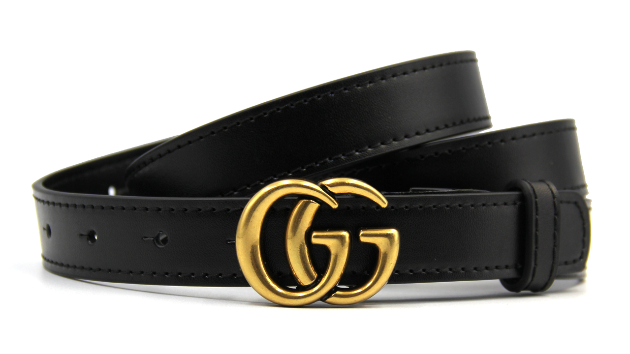 Жіночий ремінь GUCCI з натуральної шкіри 25 мм