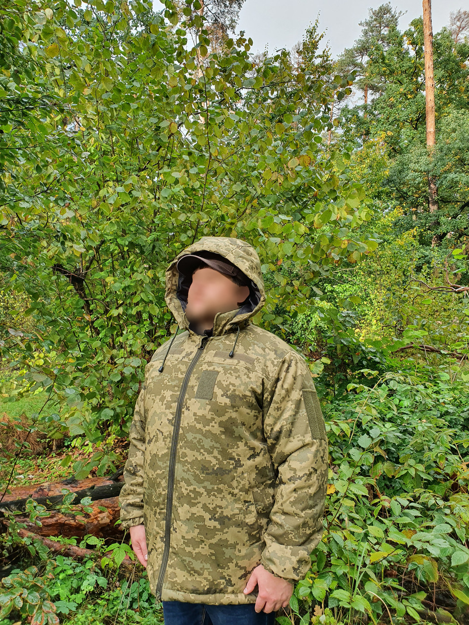 Бушлат піксель ЗСУ. Чоловічий бушлат зимовий. Військові бушлати піксельні ЗСУ, Бушлат піксельний на зиму, фото 1