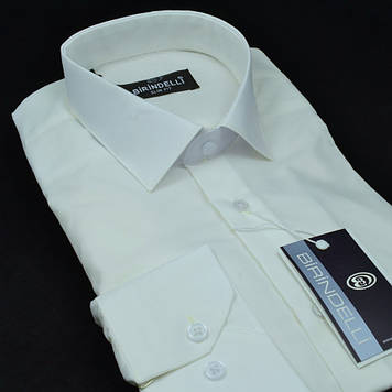 Сорочка чоловіча, приталена (Slim Fit), з довгим рукавом, Birindelli 512297 80% бавовна 20% поліестер XXL(Р)