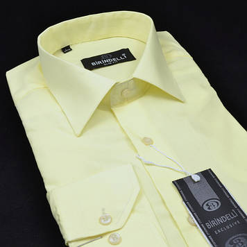 Сорочка чоловіча, приталена (Slim Fit), з довгим рукавом, Birindelli 512365 80% бавовна 20% поліестер L(Р)