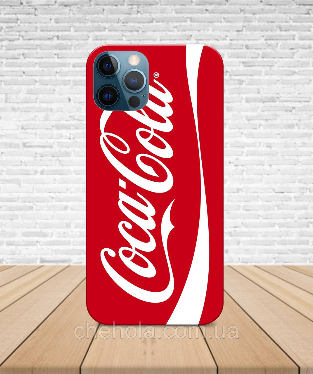 Матовий Чохол iPhone 13 Mini Coca Cola з принтом
