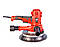 Шліфмашина для стін і стелі MPT 850 Вт 1400-2700 об./хв Ø 180 мм діодна підсвітка аксесуари 6 шт MDS1853B, фото 5