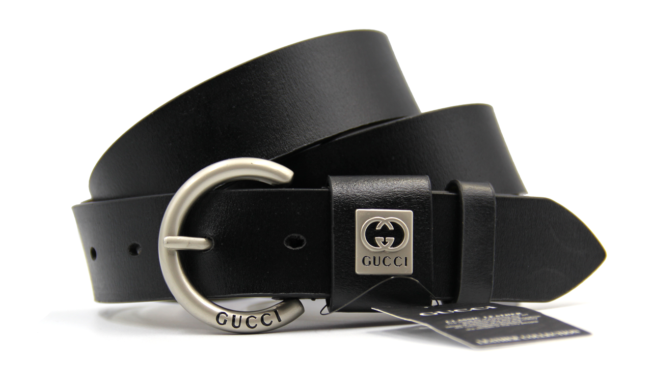 Ремінь жіночий GUCCI шкіряний 35 мм, фото 1