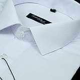 Сорочка чоловіча, прямого крою з довгим рукавом Fabrik Style Classic біла 80% бавовна 20% поліестер 41(Р), фото 2