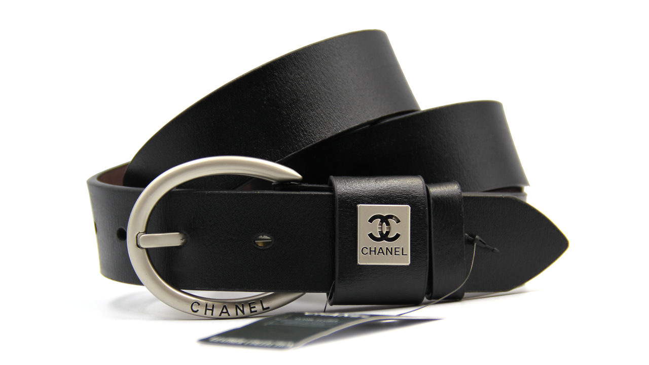 Шкіряний ремінь CHANEL жіночий 35 мм, фото 1