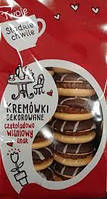 Печенье бисквитное с шоколадным кремом и вишневым джемом Kremowki dekorowane 330г Польша