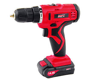Дриль-шурупокрут акумуляторний MPT 14.4 В Li-ion 1.3 А·год 2 швидкості 0-400/1450 об./хв 10 мм 2 АКБ кейс