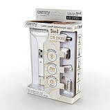 Тример акумуляторний бездротовий 5в1 Camry CR 2935 USB зарядка, Білий, фото 9