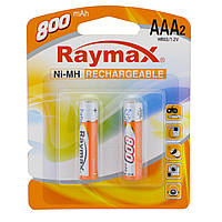 Акумулятор Raymax Ni-MH HR03/AAA 1.2V 800 mAh (2 шт) (4278)