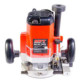 Машина фрезерна MPT PROFI 1950 Вт 5000-22000 об./хв цанга 6-12 мм хід фрези 65 мм аксесуари 8 шт MRU1203