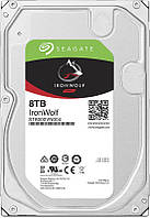 Накопитель HDD SATA 8.0TB Seagate IronWolf NAS 7200rpm 256MB (ST8000VN004)