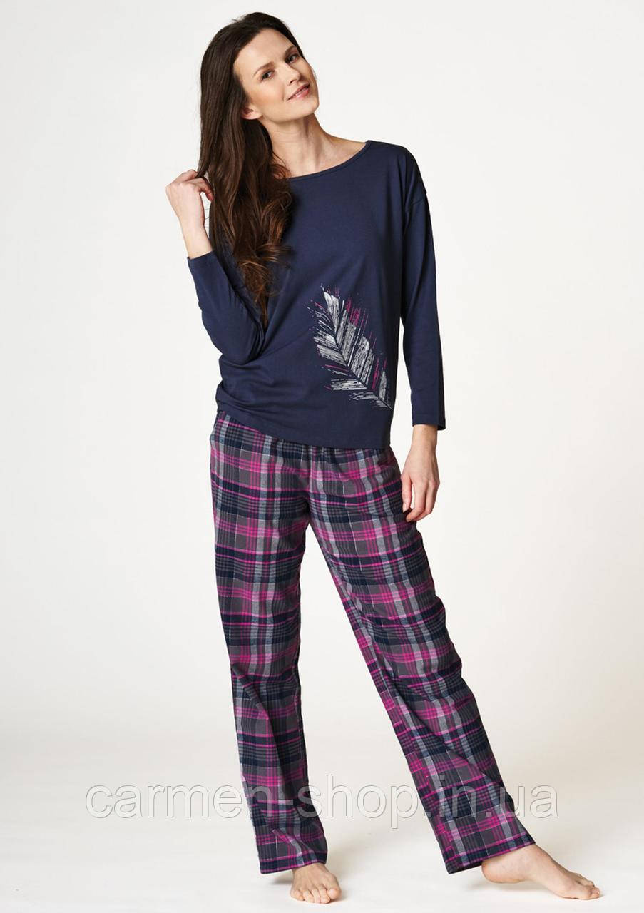 Тепла жіноча піжама KEY LNS-441, фото 1