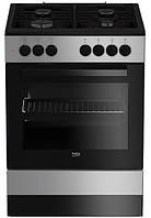 Плита Beko FSM62120DS комбінована, 65л, 60x60см, конвекція, сріблястий Арт.36815