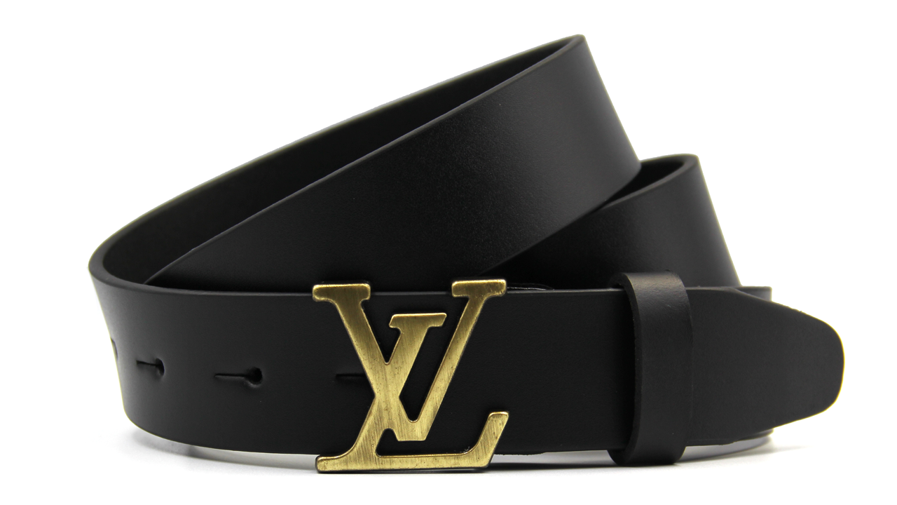 Жіночий ремінь Louis Vuitton з натуральної шкіри брендовий