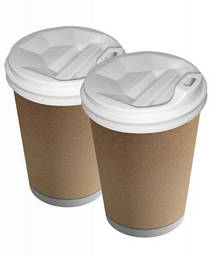 Стакани двошарові крафт