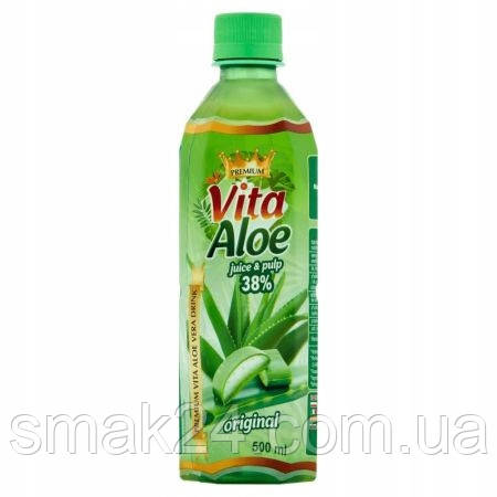 Напій алое вера з м'якоттю Vita Aloe 500 мл Польща