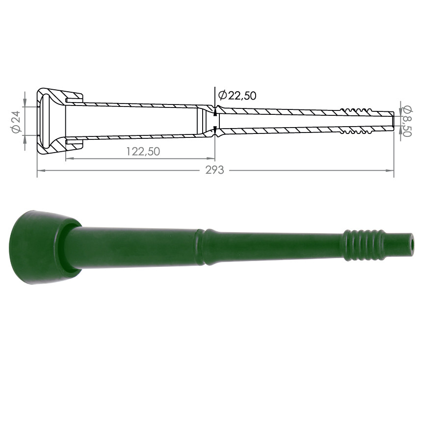 Соскова гума силікон 8-S (Туреччина), фото 1