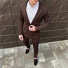 Костюм Pobedov Suits «Top» (коричневий дизайн)