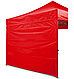 Бічна стінка на намет — 10.5 м (3 стінки на 3*4.5) колір червоний, фото 2