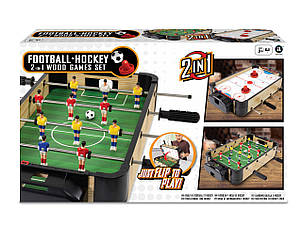 Настільна гра Ambassador  2в1 (футбол/аэрохоккей)  50см
