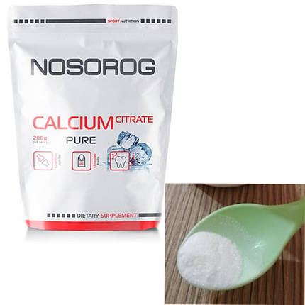 Кальцій цитрат Nosorig Сalcium Citrate 200 г, фото 2