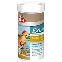 8in1 Excel Glucosamine + MSM 55 таблеток, витамины для укрепления суставов и костей собак