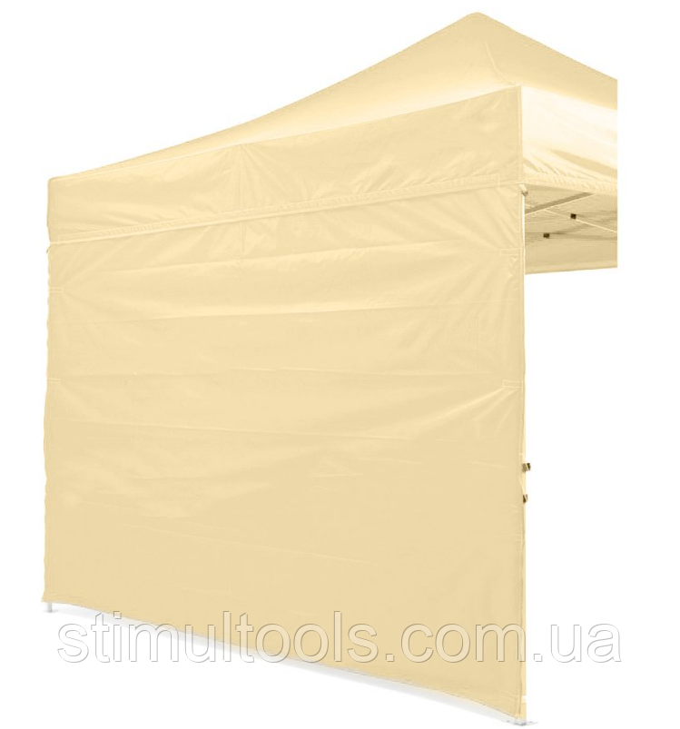 Боковая стенка на шатер - 12м (3 стенки на 3*6 или 4 стенки на 3*3) цвет бежевый - фото 1 - id-p1683279344