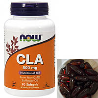 Кон'югована лінолева кислота NOW CLA 800 mg 90 капс гел