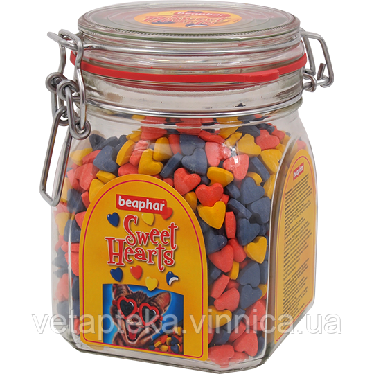 Вітаміни Beaphar Sweet Hearts для кішок 1500 шт
