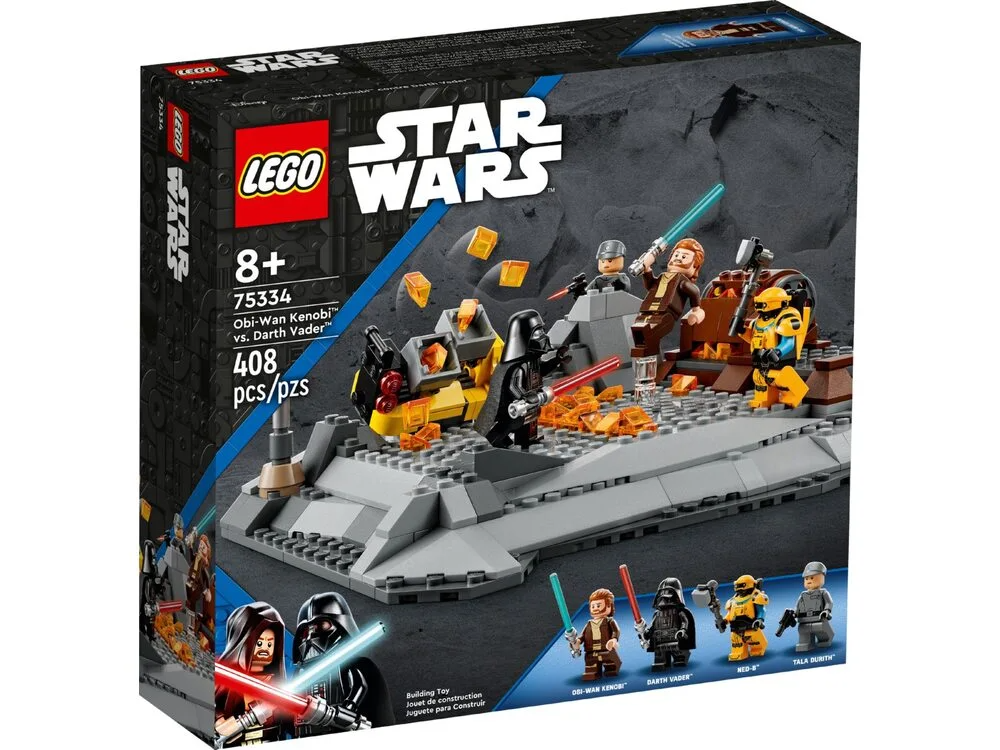 Конструктор Lego Star Wars 75334 Обі-Ван Кенобі проти Дарта Вейдера, Стар Варс., фото 1