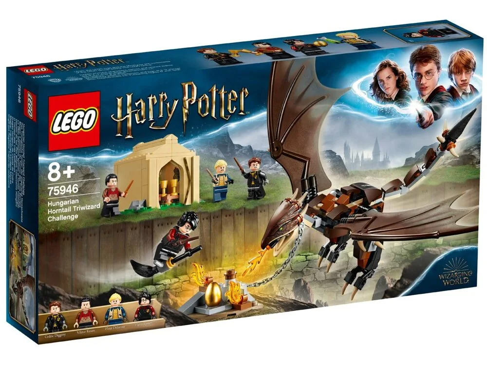 Конструктор Lego Harry Potter 75946 Турнір трьох чарівників: угорська хвосторога серії Гаррі Поттер, фото 1
