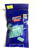 Жувальні гумки Jet gum bez cukru EUKALIPTUS MINT, 31 шт.