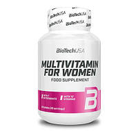 Вітаміни і Мінерали BioTech USA - Multivitamin for Women - 60 табл