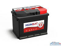 Автомобильный аккумулятор MONBAT Dynamic series (низкий) 60Ah 600A