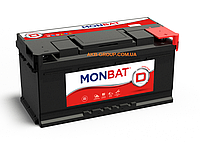 Автомобільний акумулятор MONBAT Dynamic series (низька) 100Ah 850A -/+