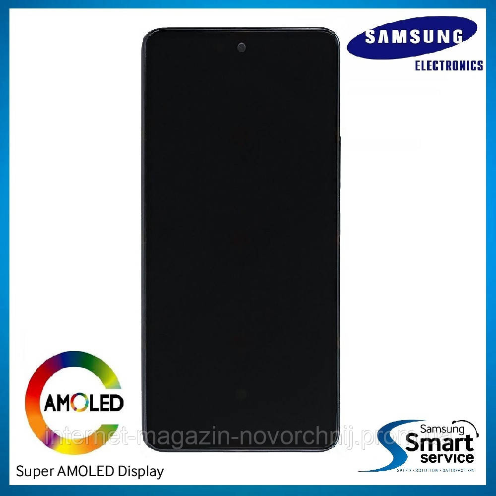 Дисплей Samsung A736 Galaxy A73 Чорний Black GH82-28884A оригінал