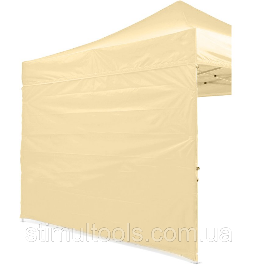 Боковая стенка на шатер - 6 м (3 стенки на 2*2) цвет бежевый - фото 1 - id-p1683301951