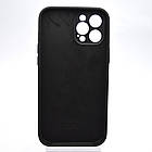 Чохол накладка Silicon Case Full camera для iPhone 12 Pro Max Чорний, фото 4